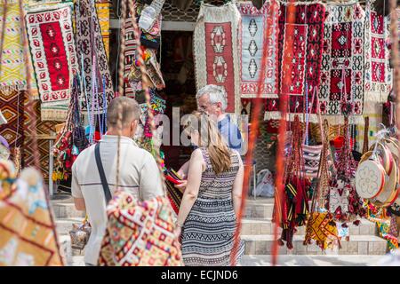 Republik Mazedonien, Skopje, Innenstadt, Carsija Distrcit, alte Basar Stockfoto