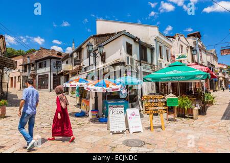 Republik Mazedonien, Skopje, Innenstadt, Carsija Distrcit, alte Basar Stockfoto