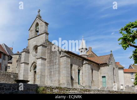 Frankreich, Creuse, Crocq, Kapelle Notre Dame De La Visitation Stockfoto