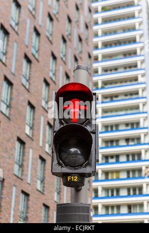 Deutschland, Berlin, Ampel Stockfoto