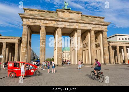 Deutschland, Berlin, Ost-Berliner Bezirk Mitte, Brandenburger Tor Stockfoto