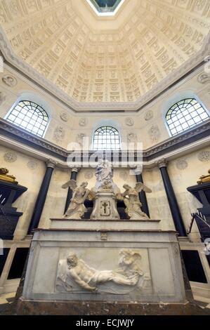 Frankreich, Meurthe et Moselle, Nancy, herzoglichen Palais (der Herzog von Lothringen Palast) befindet sich das historische Museum von Lothringen, Cordeliers-Kirche, die Herzöge von Lothringen Grab, der herzoglichen Kapelle Stockfoto