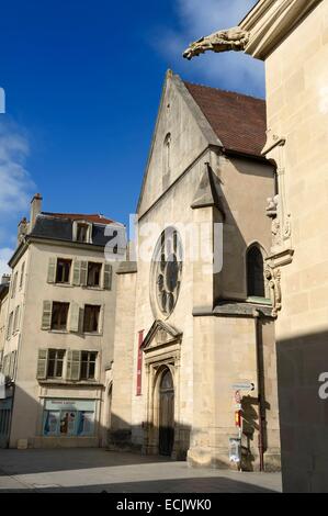 Frankreich, Meurthe et Moselle, Nancy, herzoglichen Palais (der Herzog von Lothringen Palast) befindet sich das historische Museum von Lothringen, Cordeliers Kirche Stockfoto