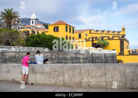 Portugal, Madeira, Funchal, Santiago Inselfestung Stockfoto