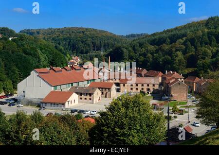 Frankreich, Mosel, Saint Louis Les Bitche, der Cristallerie Saint-Louis (Saint Louis Kristall Glashersteller) Stockfoto