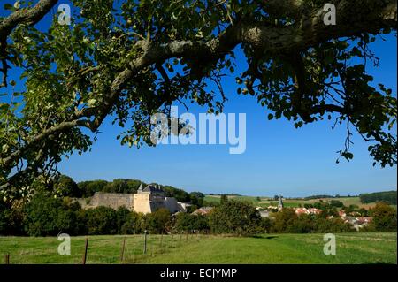 Frankreich, Mosel, Rodemack, gekennzeichnet Les Plus Beaux Dörfer de France (The Most schöne Dörfer von Frankreich) Stockfoto