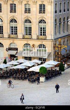 Frankreich, Meurthe et Moselle, Nancy, Place Stanislas (ehemalige Place Royale) von Stanislas Leszczynski im 18. Jahrhundert erbaut als Weltkulturerbe der UNESCO aufgeführt Stockfoto