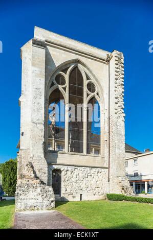 Frankreich, Oise, Beauvais, Ruinen der Saint-Barthelemy Kirche Stockfoto