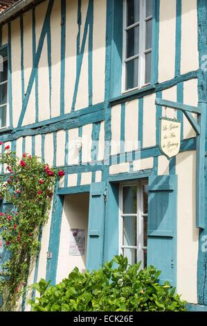 Frankreich, Oise, Gerberoy, mit der Bezeichnung Les Plus Beaux Dörfer de France (The Most schöne Dörfer von Frankreich) Stockfoto