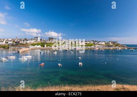 Frankreich, Finistere, Iroise Sea, Parc Naturel Regional d'Armorique (Armoric regionaler Naturpark), Le Conquet Stockfoto