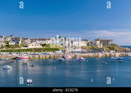 Frankreich, Finistere, Iroise Sea, Parc Naturel Regional d'Armorique (Armoric regionaler Naturpark), Le Conquet Stockfoto