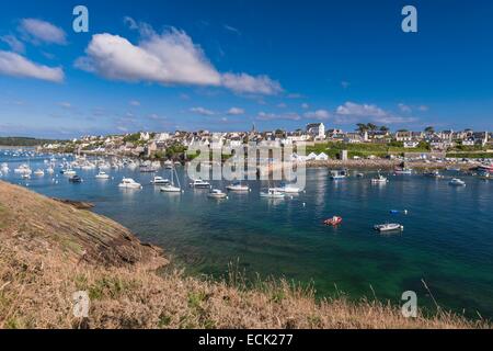 Frankreich, Finistere, Iroise Sea, Parc Naturel Regional d'Armorique (Armoric regionaler Naturpark), Le Conquet Stockfoto