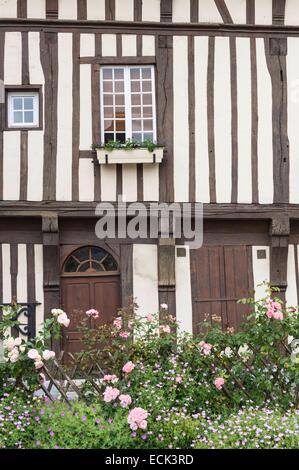 Frankreich, Seine Maritime, Neufchatel En Bray, Mathon Durand Museum, ein Museum für Kunst und Kultur gegründet 1823, untergebracht in einem Gebäude des 17. Jahrhunderts Stockfoto