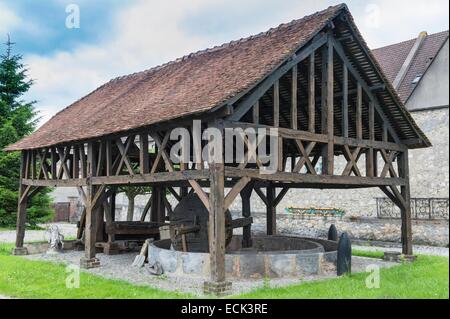 Frankreich, Seine Maritime, Neufchatel En Bray, Mathon Durand Museum, ein Museum für Kunst und Kultur gegründet 1823, untergebracht in einem Gebäude des 17. Jahrhunderts Stockfoto