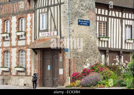 Frankreich, Seine Maritime, Neufchatel En Bray, Mathon Durand Museum, ein Museum für Kunst und Kultur gegründet 1823, untergebracht in einem Gebäude des 17. Jahrhunderts Stockfoto