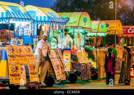 Indien, New Delhi, Rajpath Boulevard, India Gate, Eis Stockfoto