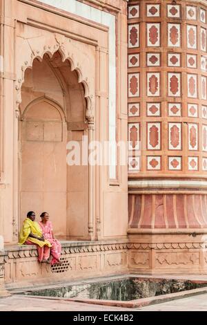 Indien, New Delhi, Safdar Jang Mausoleum gebaut im Jahre 1754 im Stil Mughal Architektur Stockfoto