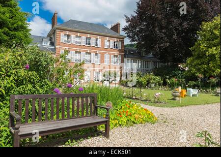 Frankreich, Seine Maritime, Villequier, Dorf an den Ufern der Seine, Victor Hugo-museum Stockfoto