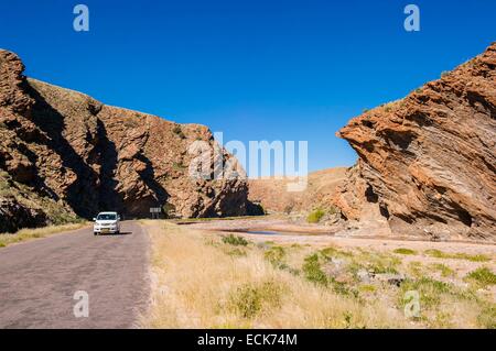 Namibia, Hardap Region, Namib-Wüste Namib Sand Meer als Weltkulturerbe der UNESCO, Kuiseb Canyon aufgeführt Stockfoto