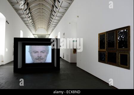 Italien, Piemont, Torino City, die Burg Rivoli, Museum für zeitgenössische Kunst Stockfoto