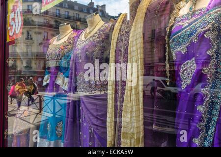 Frankreich, Paris, rue du Faubourg Saint-Denis, indischen Bezirk Stockfoto