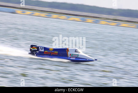 Formel 1 H2O Powerboat World Championship GrandPrix in Wyschgorod, Ukraine Stockfoto