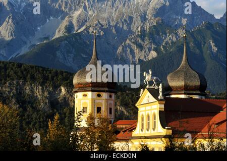 Österreich, Tirol, Inntal Tal, Stams Citercian Abtei Stockfoto