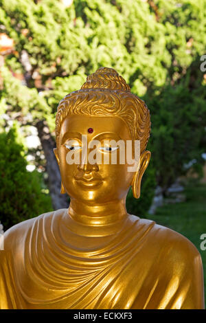 Die Lehre Buddhas Dharma, Hsi Lai Tempel, Stadt der Hacienda Heights, Los Angeles County, California, United States Stockfoto