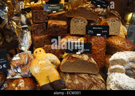 typisch deutsches Brot, Aachen Deutschland Stockfoto