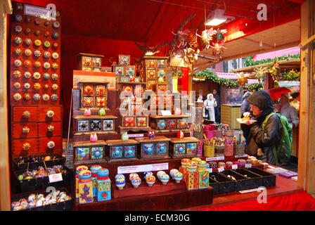 traditionelle Weihnachten Messe Display, Aachen Deutschland Stockfoto