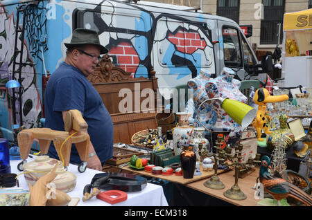 Lille Braderie, Rijssel Frankreich. Stockfoto