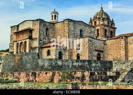 Coricancha, Convento de Santo Domingo del Cuzco, Cusco, Peru Stockfoto