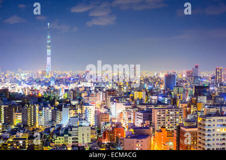 Tokyo, Japan Stadt Skyline von Bunkyo Ward. Stockfoto