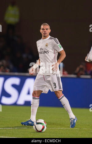 Pepe (Real), 16. Dezember 2014 - Fußball / Fußball: FIFA Club World Cup Marokko 2014-Halbfinale Spiel zwischen Cruz Azul 0-4 Real Madrid im Stade de Marrakech in Marrakesch, Marokko. (Foto von Maurizio Borsari/AFLO) [0855 Stockfoto