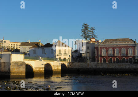 Gilao Fluss, Tavira, Algarve, Portugal, Europa Stockfoto