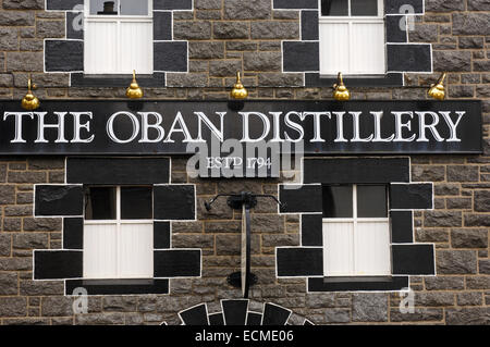 Oban Whisky-Destillerie, 1794, West Highlands, Argyll und Bute, Schottland, Vereinigtes Königreich, Europa Stockfoto