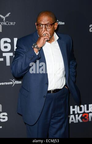 Berlin, Deutschland. 16. Dezember 2014. US-amerikanischer Schauspieler Forest Whitaker kümmert sich um die Premiere von 96 Stunden - genommen 3' (96 Stunden - Tak3n) im Zoopalast Kino in Berlin, Deutschland. Am 12. Dezember 2014. / Allianz Credit Bild: Dpa picture-Alliance/Alamy Live News Stockfoto