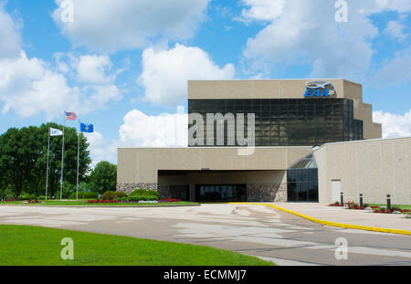 Oshkosh, Wisconsin berühmten EAA Experimental Aircraft Flugzeugmuseum für alle Flugzeuge und fliegen weltweit Stockfoto