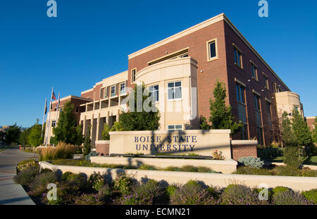 Boise, Idaho College Gebäude von Boise State University Campus der Universität am Mikron & Betriebswirtschaft, Gebäude Stockfoto