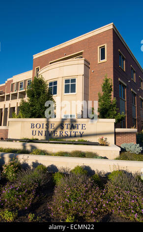 Boise, Idaho College Gebäude von Boise State University Campus der Universität am Mikron & Betriebswirtschaft, Gebäude Stockfoto