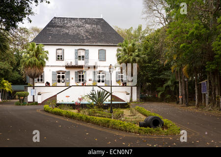 Mauritius, Mahebourg, National History Museum, im Chateau de Robillards Villa aus der Kolonialzeit Stockfoto