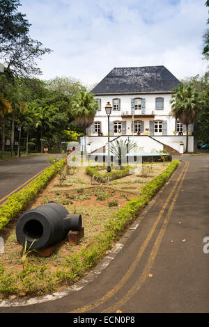 Mauritius, Mahebourg, National History Museum im Schloss des Robillards Villa aus der Kolonialzeit Stockfoto