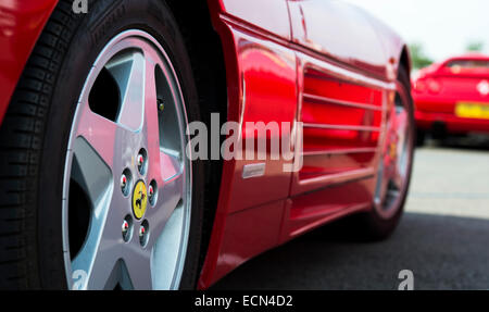 Ferrari F430 abstrakt Stockfoto