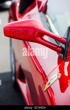 Ferrari F430 abstrakt Stockfoto