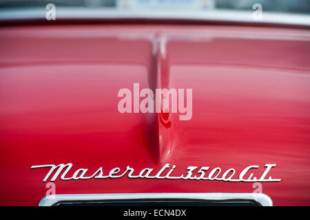 Maserati 3500 GL. Italienische Oldtimer Stockfoto