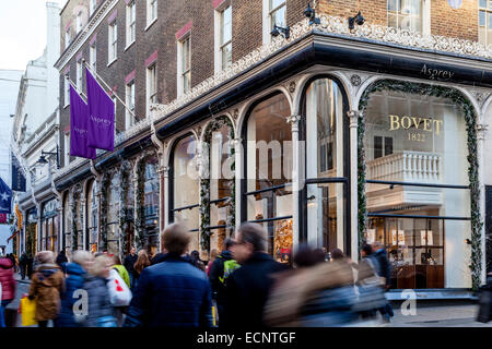 Asprey Store im neuen Bond Street, London, England Stockfoto