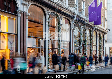 Asprey Store im neuen Bond Street, London, England Stockfoto