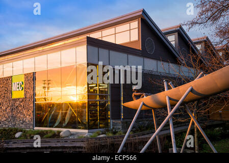 Mountain Equipment Co-op-Outdoor-Erholung Store, N. Vancouver, British Columbia, Kanada Stockfoto