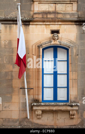 Polizeistation in Mdina, Malta Stockfoto