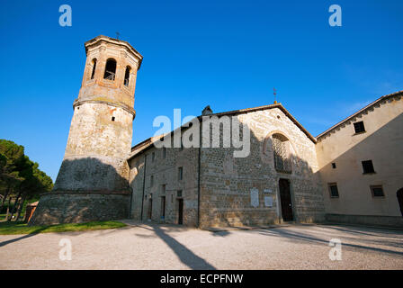 San Salvatore di Montecorona Abtei, Umbertide, oberen Tibertal, Umbrien, Italien Stockfoto